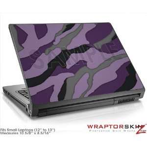 Small Laptop Skin Camouflage Purple