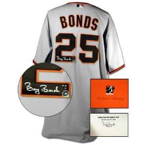 Barry Bonds San Francisco Giants Autographed Authentic Away Jersey 