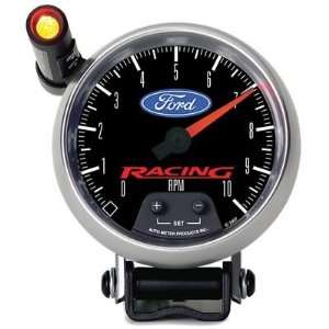  Ford Racing Tachometers Gauge, Ford Logo, Tachometer, 0 10,000 rpm 