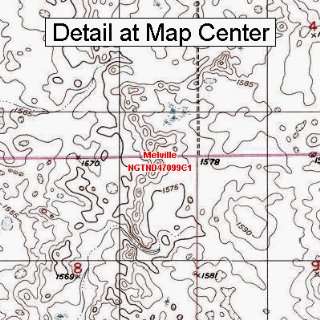   Map   Melville, North Dakota (Folded/Waterproof)