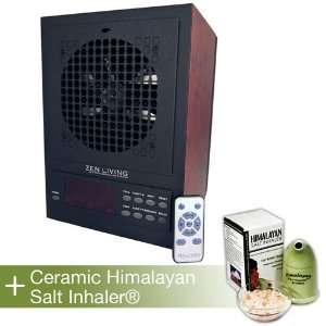 UV C Germicidal Air Purifier w/ Washable HEPA Filter + Himalayan Salt 
