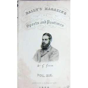  BailyS Frontispiece Portrait 1870 Grace Sportsman
