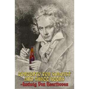   Beers   Ludwig Von Beerthoven 28x42 Giclee on Canvas