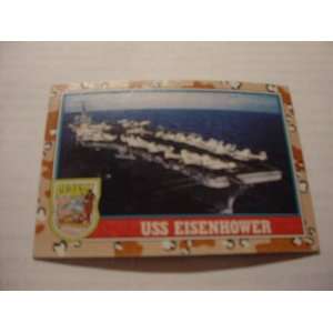 Desert Storm USS Eisenhower Collectors Card. 2nd Series Card #120