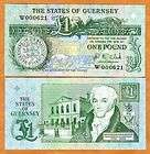 Guernsey 1 pound, (1991), W Prefix (2009) P 52c, UNC