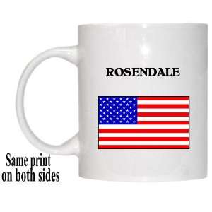  US Flag   Rosendale, New York (NY) Mug 