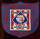 1939 Baseball Centennial Cooperstown NY patch original