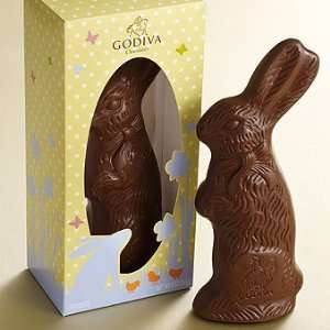 Godiva Bertie Milk Chocolate Easter Bunny   9oz  Grocery 