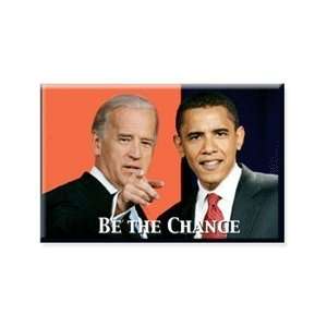   2008  obama and biden be the change rectangle button 