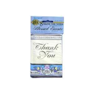  8 Pack Blessed Event Thank You Notes Case Pack 72 