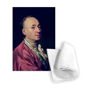 Denis Diderot (1715 84) 1773 (oil on canvas)   Tea Towel 100% Cotton 