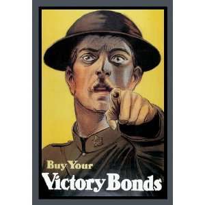  Buy Your Victory Bonds 28x42 Giclee on Canvas