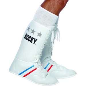  Rocky IV Boot Tops   Adult White Electronics