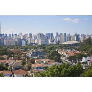  Brazil, Sao Paulo, Sao Paulo, View of City Center from Hotel 