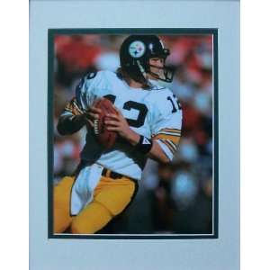  Terry Bradshaw #12 Pittsburgh Steelers Doubled matted 8x10 