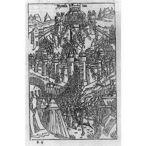   Siege of Jerusalem by Crusaders,1486,Robertus Remensis