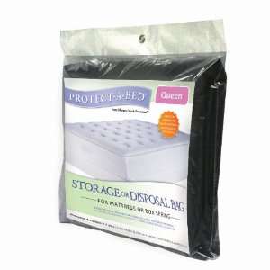   Bed Queen Zippered Mattress Storage or Disposal Bag