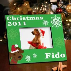  Personalized Merry Woof mas Picture Frame