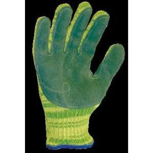   And Polyester Cut Resistant Gloves With Leather Palm