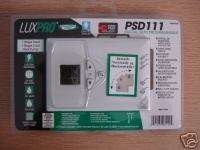 NIB LUXPRO PSD111 Digital Thermostat Horizontal/Vertcal  