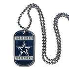 nfl football dallas cowboys tag necklace with hand enam buy