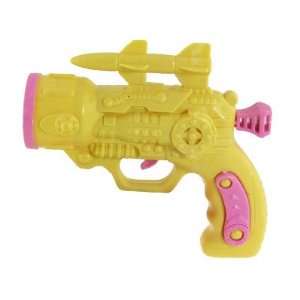  Como Children Yellow Plastic Funny Gun Toy w 3 Table 