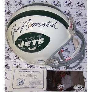  Joe Namath Autographed Helmet  Authentic Sports 
