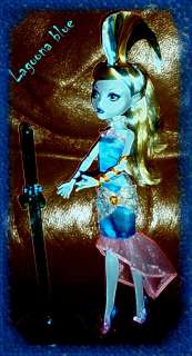 Pretty Lagoona blue Dawn of The Dance Monster High doll loose  