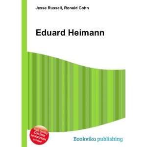  Eduard Heimann Ronald Cohn Jesse Russell Books