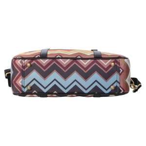 MISSONI FOR TARGET Overnight Travel Tote Bag Luggage Multi color Zig 