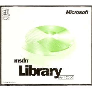  Microsoft MSDN Library April 2000 (3 CD set) Everything 