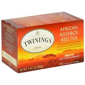 Twinings African Roobios Red Bush Origins Tea 20 Count  