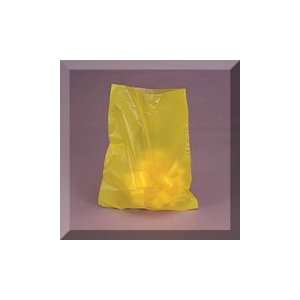   21 16 X 4 X 24 (.75) Yellow Hdpe Merch Bag