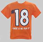 Denver Broncos Peyton Manning Orange #18 T shirt  