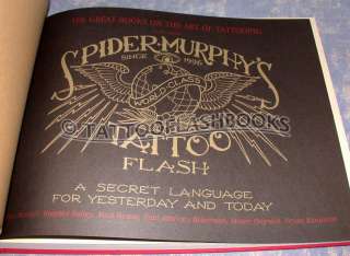 SPIDER MURPHYS TATTOO FLASH Book Gun Kit Needles Machine Ink Vialetto 
