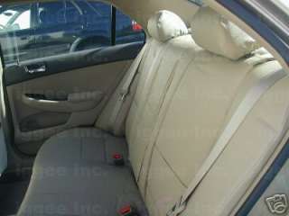 HONDA ACCORD 1998 2002 S.LEATHER CUSTOM FIT SEAT COVER  
