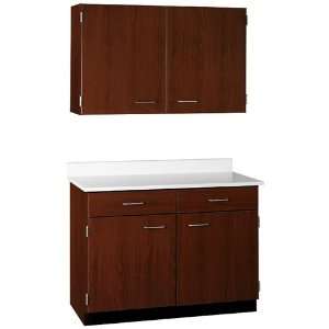  Stevens Industries Two Drawer, Four Door Wall and Base 