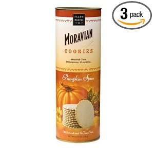 Moravian Cookie Pumpkin Spice, 4.75 Ounce Large Tube (PACK of 3 
