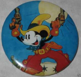 Mickey Mouse Cowboy Pin  