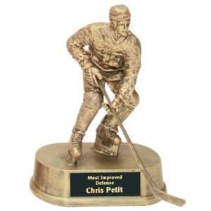  Gold Hockey Figure Trophy Award