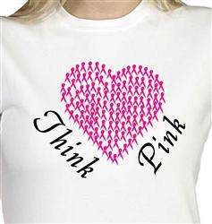 Think Pink Breast Cancer Awareness Race Shirt Brand New Avon 
