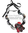 Irresistible Marni 09SS Beaded Horn Flower Tie Necklace