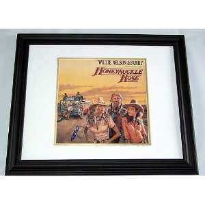  Willie Nelson Autograph Signed Honeysuckle Rose Album 
