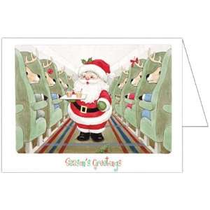  Santa At Your Service Holiday Cards 