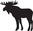 hunt decal ht1 58 moose elk hunting gun shotgun bow