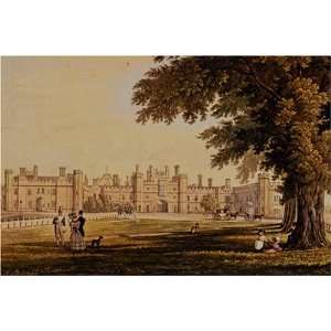  Hampton Court Palace by Henry Bryan Ziegler, 17 x 20 