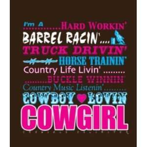  Cowboy Lovin T Shirt Large
