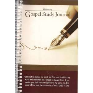  Missionary Gospel Study Journal