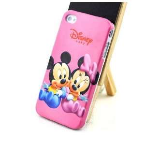  iPhone 4G Baby Mickey&Minnie Mouse Style Hard Case/Cover 
