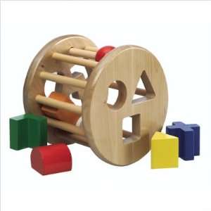  The Original Toy Company GA1028G   Wooden Sorting Wheel 